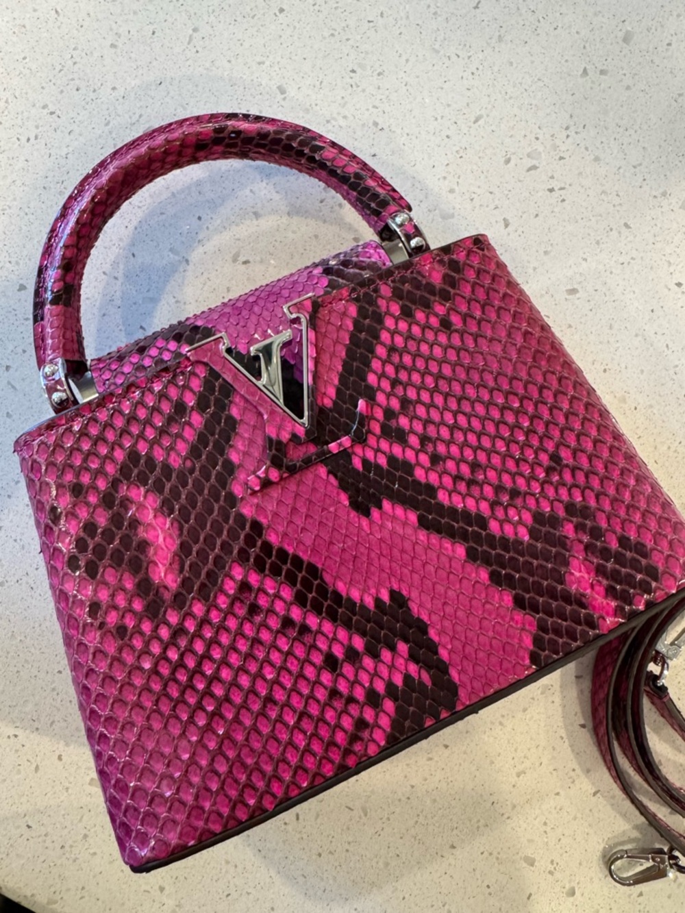 Louis Vuitton Python Capucines Mini - Picture 2 of 16